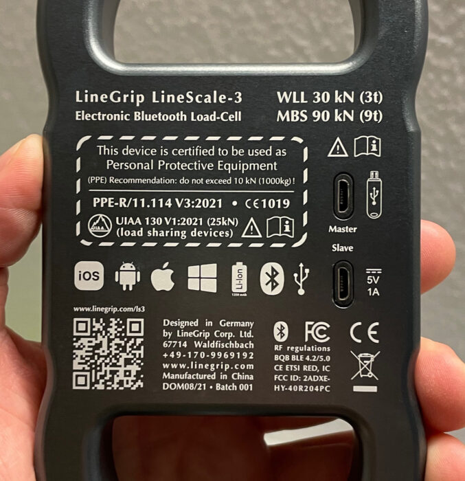 LineScale-3 rear laser marking